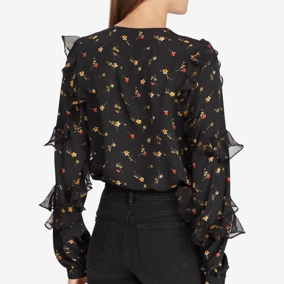 Ralph Lauren Floral Georgette Blouse NWT! - Picture 2 of 7